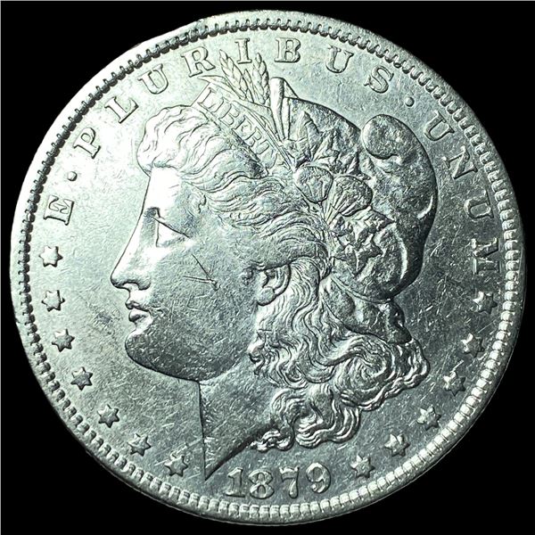 1879-S Silver Morgan Dollar CHOICE AU