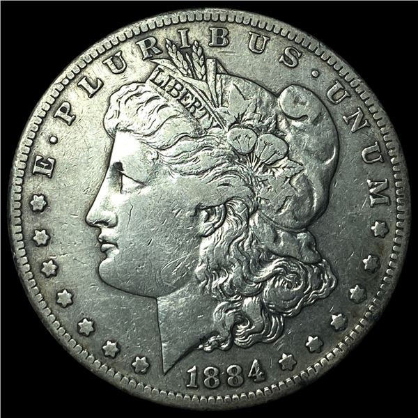 1884-S Silver Morgan Dollar LIGHTLY CIRCULATED