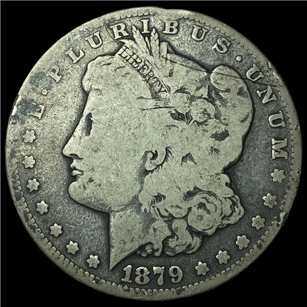 1879-CC Silver Morgan Dollar LIGHTLY CIRCULATED