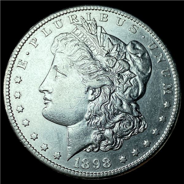 1898-S Silver Morgan Dollar CLOSELY UNCIRCULATED