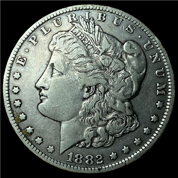 1882-CC Silver Morgan Dollar NEARLY UNCIRCULATED