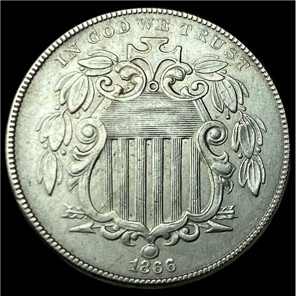 1866 Shield Nickel UNCIRCULATED