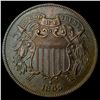 Image 1 : 1865 Bronze Two-Cent Piece UNCIRCULATED