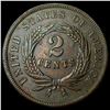 Image 2 : 1865 Bronze Two-Cent Piece UNCIRCULATED