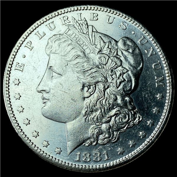 1881-S Silver Morgan Dollar CHOICE BU