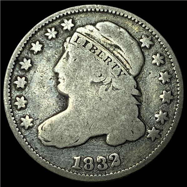 1832 Capped Bust Dime LIGHTLY CIRCULATED