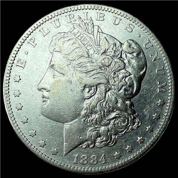 1884-S Silver Morgan Dollar CLOSELY UNCIRCULATED
