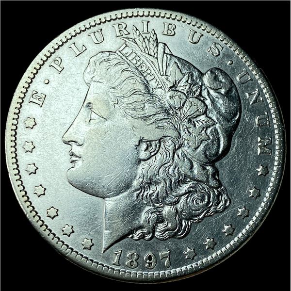 1897-S Silver Morgan Dollar CLOSELY UNCIRCULATED
