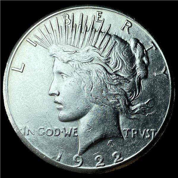 1922 Silver Peace Dollar CLOSELY UNCIRCULATED