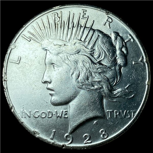 1928 Peace Silver Dollar CLOSELY UNCIRCULATED