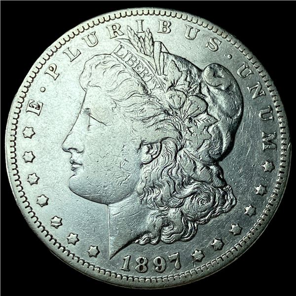 1897-S Silver Morgan Dollar CLOSELY UNCIRCULATED
