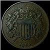 Image 1 : 1864 Bronze Two-Cent Piece CLOSELY UNCIRCULATED