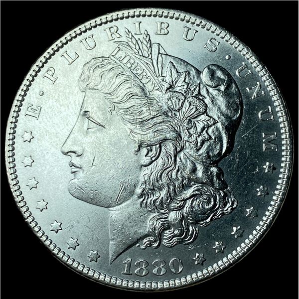 1880 Morgan Silver Dollar CHOICE BU