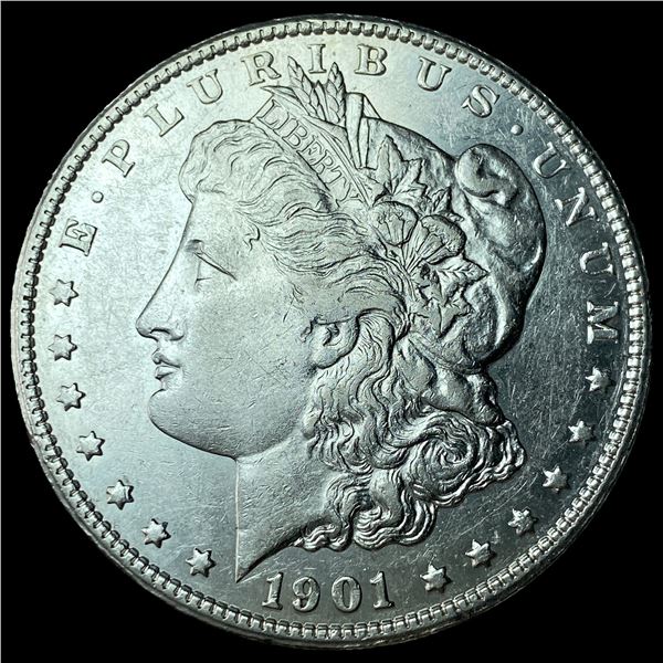 1901-S Silver Morgan Dollar CHOICE AU