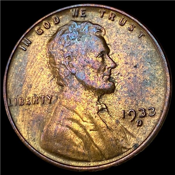 1933-D Lincoln Wheat Cent UNCIRCULATED
