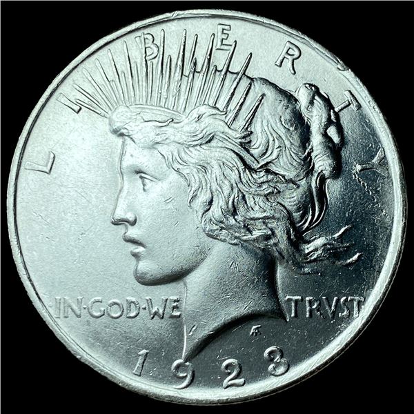 1923 Silver Peace Dollar CHOICE BU