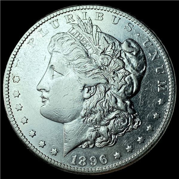 1896-S Silver Morgan Dollar CLOSELY UNCIRCULATED