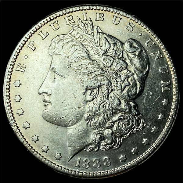1883-S Silver Morgan Dollar CHOICE AU