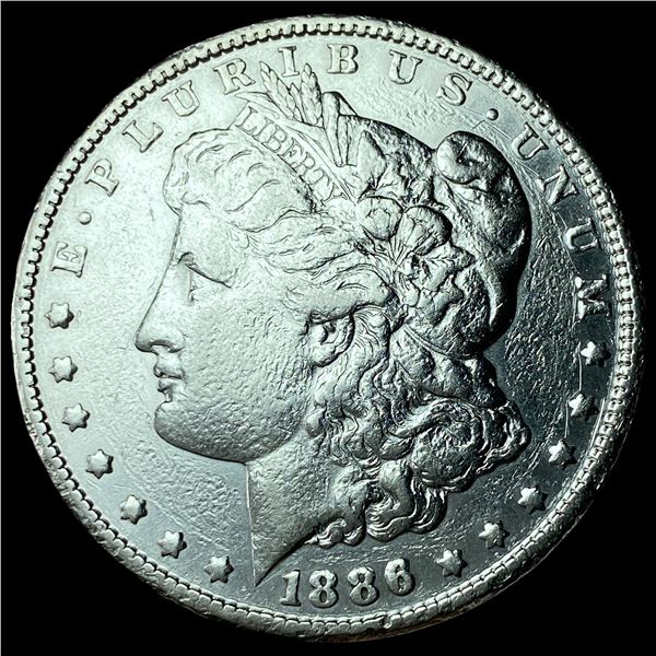 1886-S Silver Morgan Dollar NEARLY UNCIRCULATED