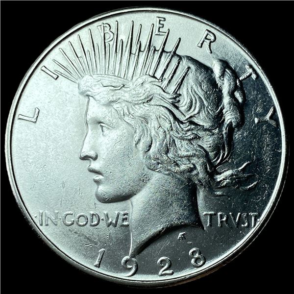 1928-S Silver Peace Dollar UNCIRCULATED