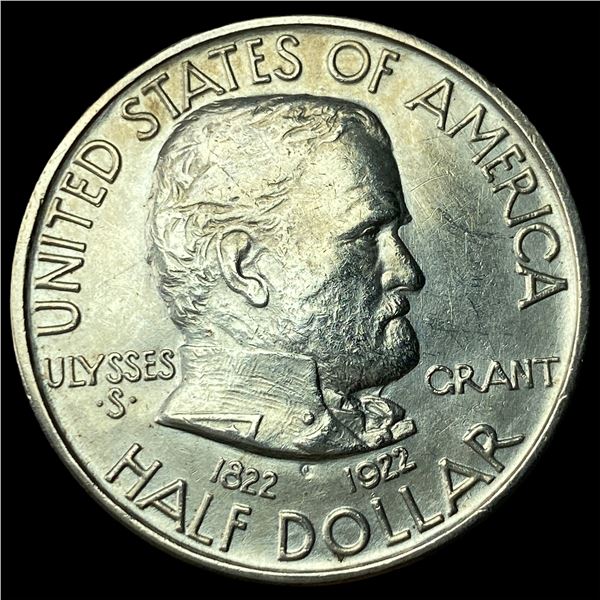 1922-S Silver Half Dollar Grant Commemorative UNCIRCULATED
