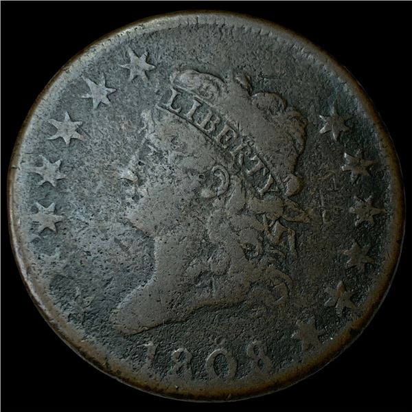 1808 Classic Head Large Cent LIGHTLY CIRCULATED