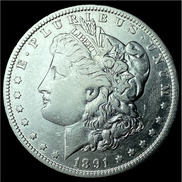 1891-O Silver Morgan Dollar CLOSELY UNCIRCULATED