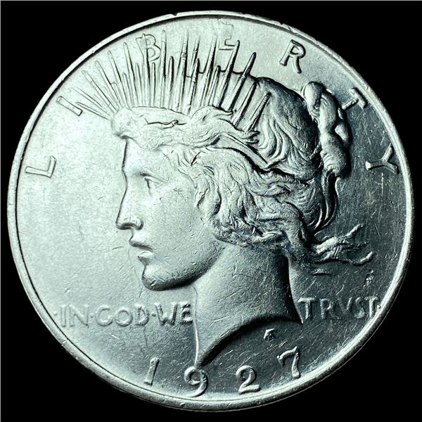 1927 Silver Peace Dollar CLOSELY UNCIRCULATED
