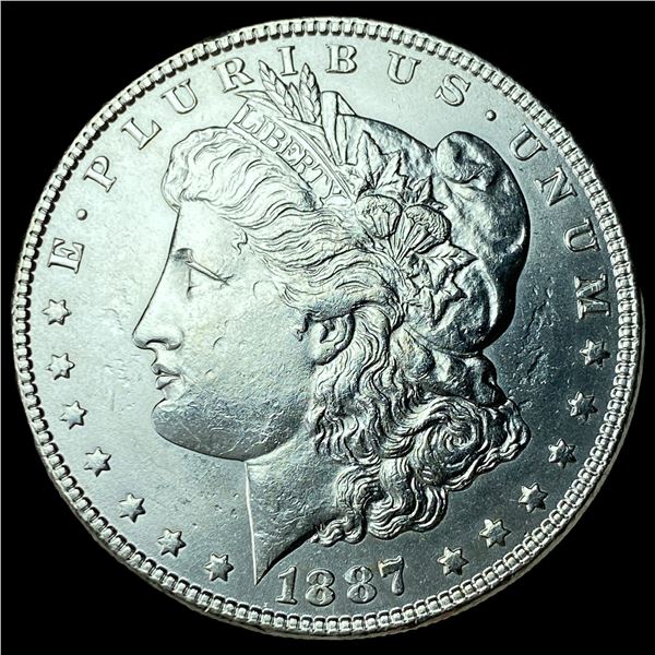 1887 Silver Morgan Dollar CHOICE BU
