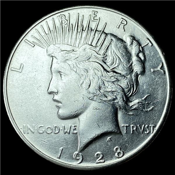 1928-S Silver Peace Dollar UNCIRCULATED