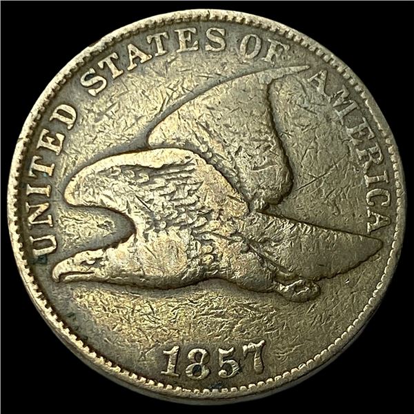 1857 Flying Eagle Cent LIGHTLY CIRCULATED