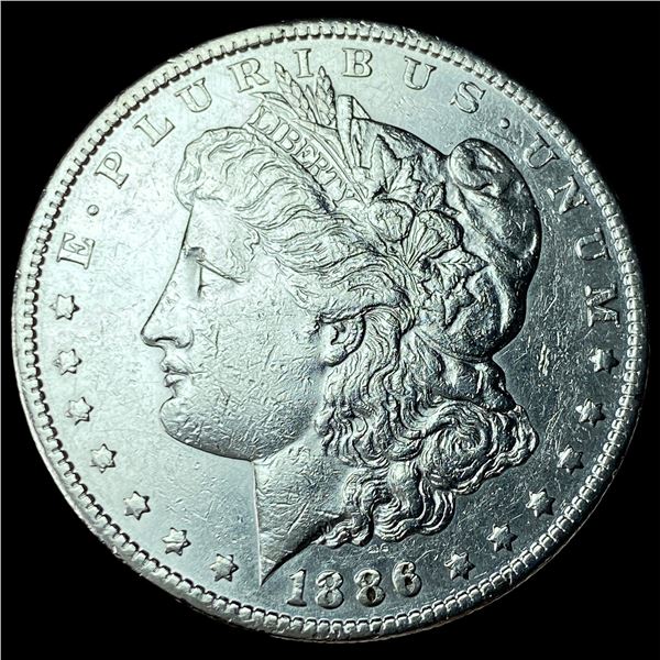 1886-S Silver Morgan Dollar CLOSELY UNCIRCULATED