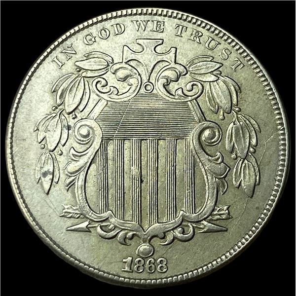 1868 Shield Nickel UNCIRCULATED