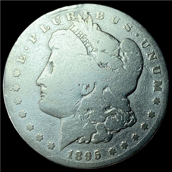 1895-S Silver Morgan Dollar NICELY CIRCULATED