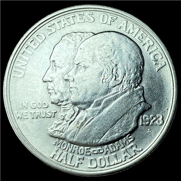 1923-S Silver Monroe Doctrine Half Dollar UNCIRCULATED