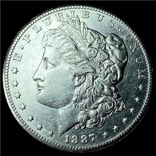 1887-S Silver Morgan Dollar CLOSELY UNCIRCULATED