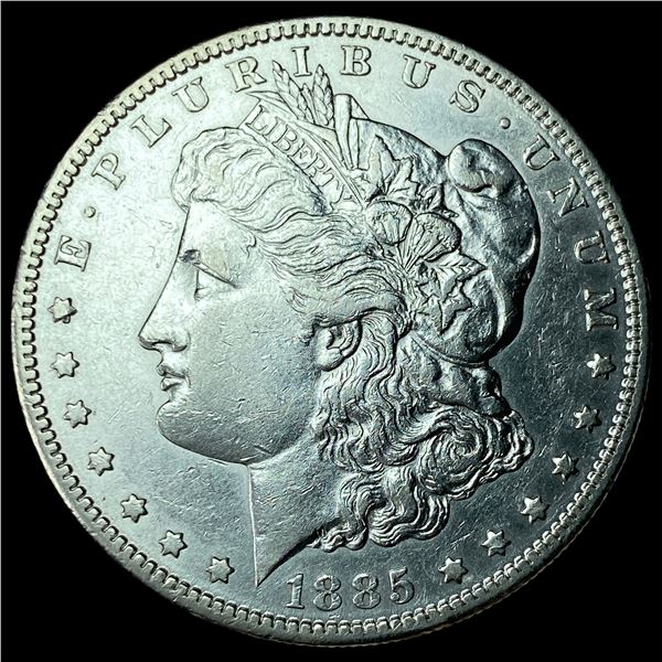 1885-S Silver Morgan Dollar CLOSELY UNCIRCULATED