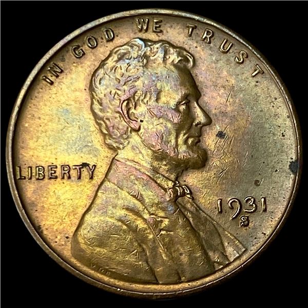 1931-S Lincoln Wheat Cent UNCIRCULATED
