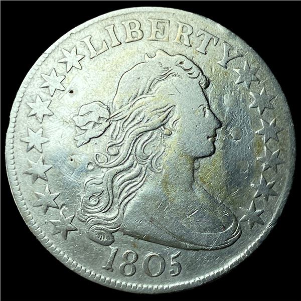 1805 Draped Bust Half Dollar LIGHTLY CIRCULATED
