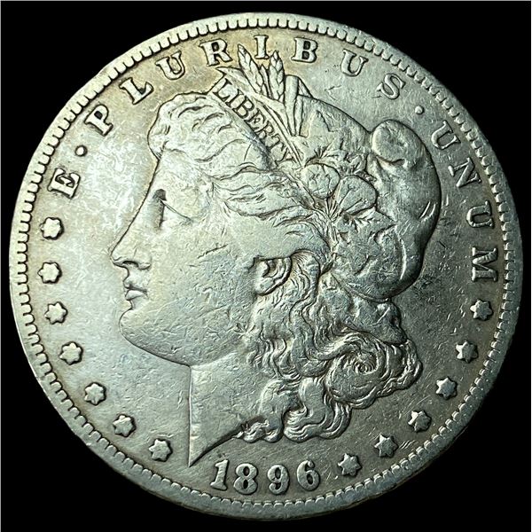 1896-S Silver Morgan Dollar NEARLY UNCIRCULATED
