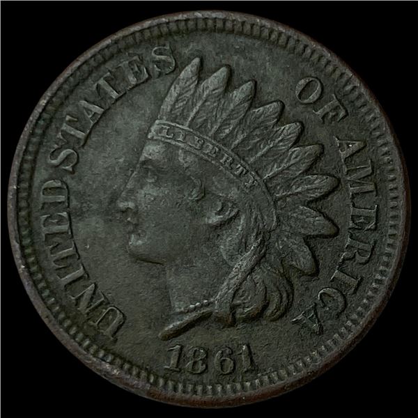 1861 Indian Head Cent CLOSELY UNCIRCULATED