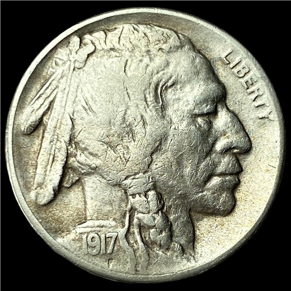 1917-S Buffalo Nickel CLOSELY UNCIRCULATED
