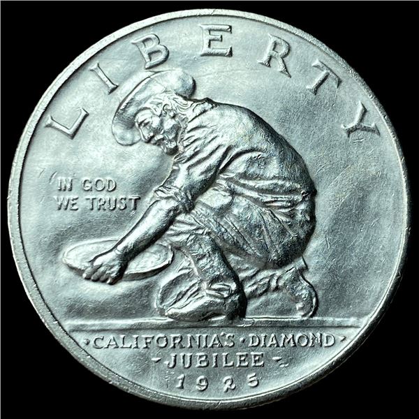1925-S Silver California Diamond Jubilee Half Dollar UNCIRCULATED