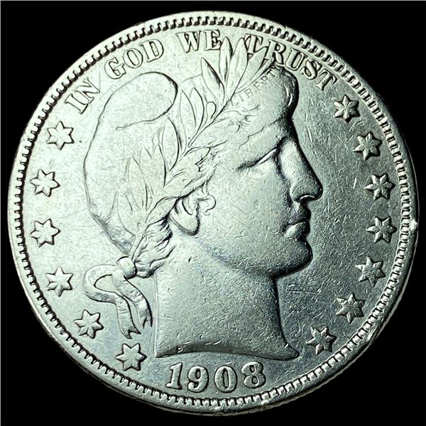 1908-O Silver Half Dollar CLOSELY UNCIRCULATED