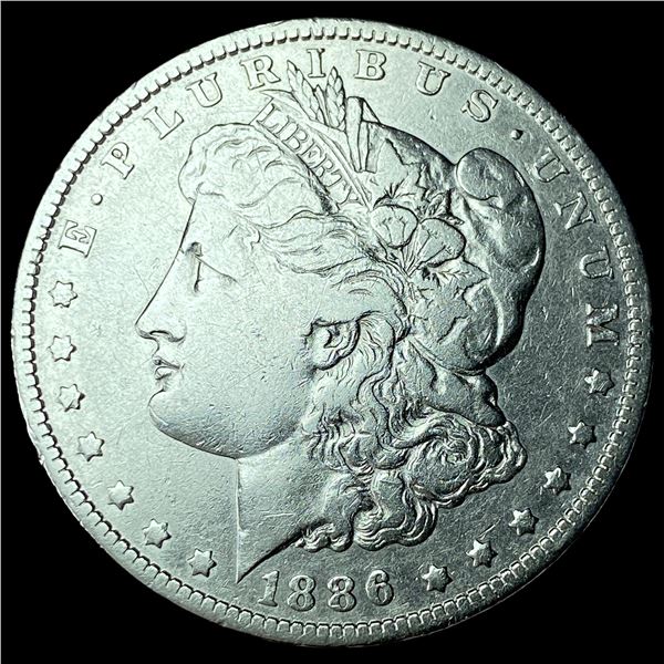 1886-O Silver Morgan Dollar NEARLY UNCIRCULATED