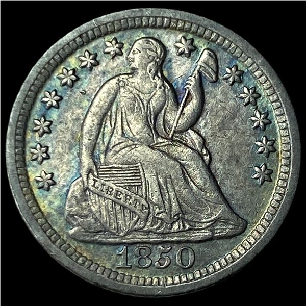 1850-O Silver Half Dime UNCIRCULATED