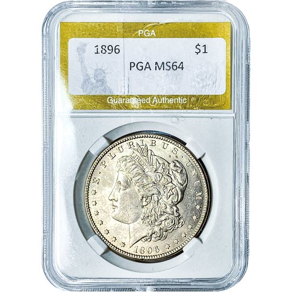 1896 Morgan Silver Dollar PGA MS64