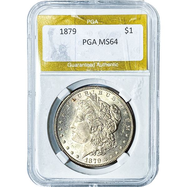 1879 Morgan Silver Dollar PGA MS64