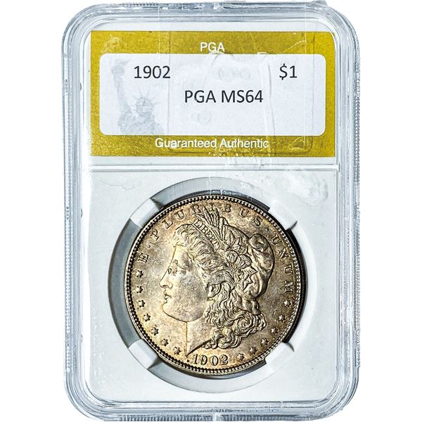 1902 Morgan Silver Dollar PGA MS64