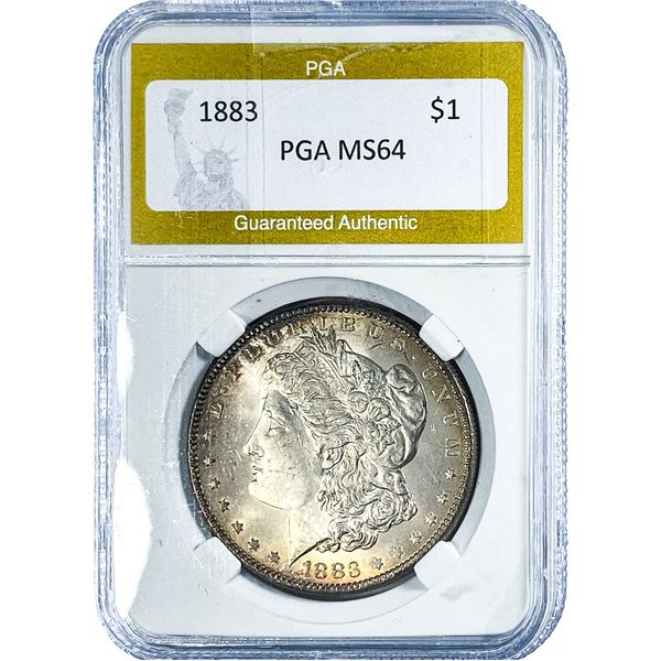 1883 Morgan Silver Dollar PGA MS64
